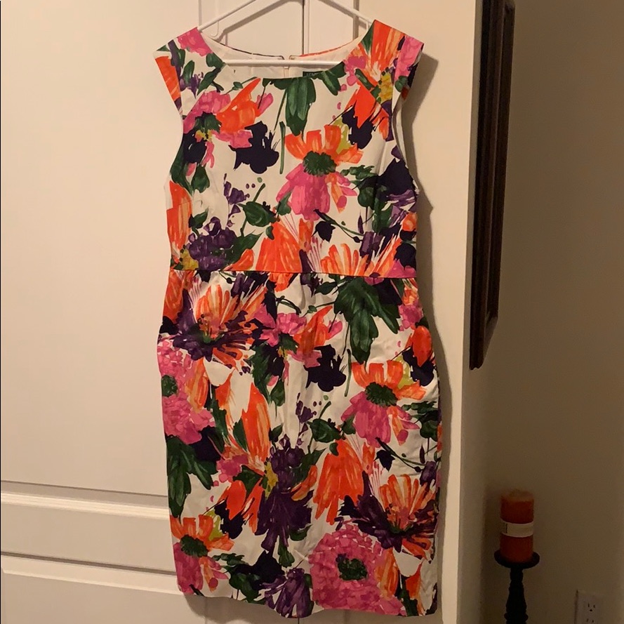 J. Crew Factory Floral Dress